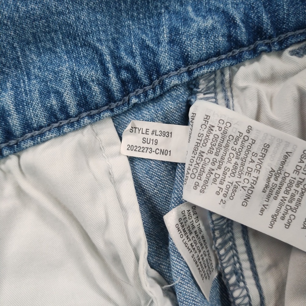 Madewell Pleated Wide-Leg Jeans Women's Size 2 Kinnon Wash Baggy Ankle Crop EUC - Picture 15 of 16
